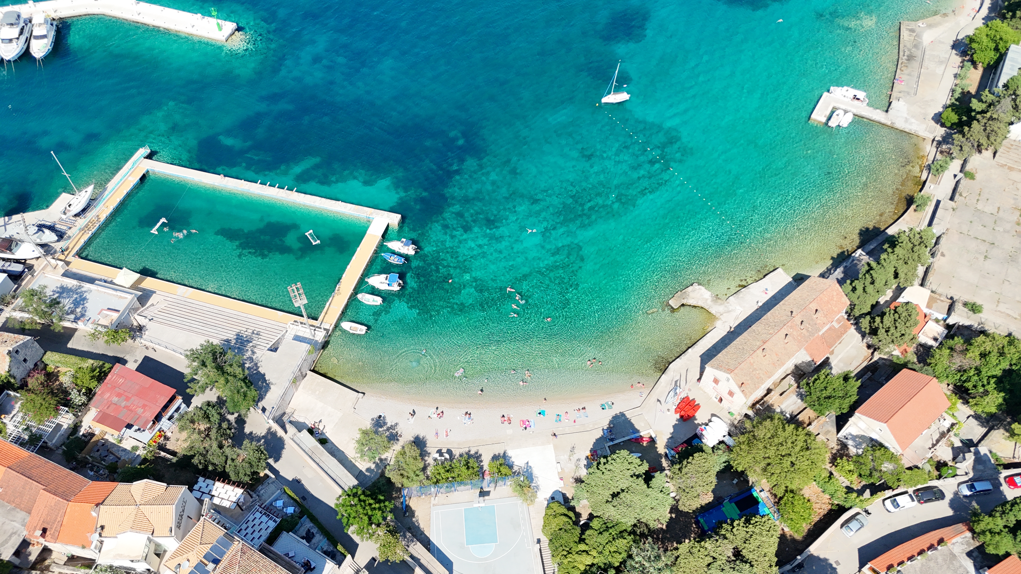 4. Banje Beach - Historic Town Beach Paradise